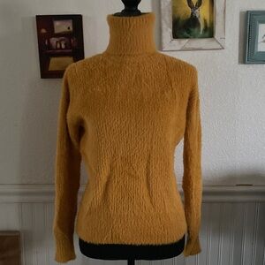 Code x Mode Cozy Mustard Turtleneck Sweater S